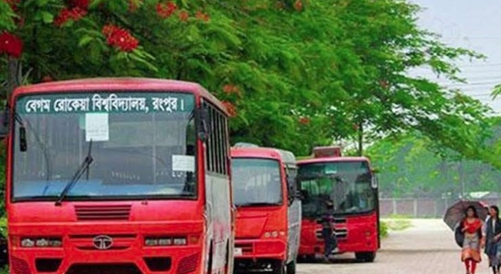 ঈদযাত্রায় বিভিন্ন রুটে বাস সুবিধা দিচ্ছে বেরোবি প্রশাসন